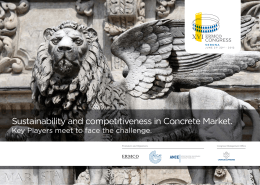 sustainability and competitiveness in concrete market.