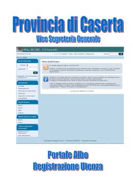 Manuale Registrazione Ditta
