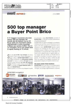 Ferramenta e casalighi – Green Retail Forum