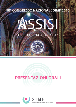 18° congresso nazionale simp 2015