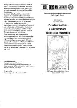 li cinquantesimo anniversario deiia morte di