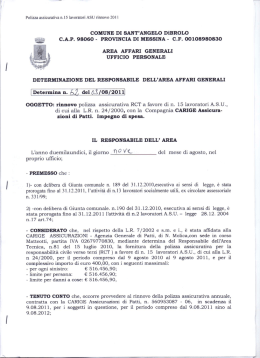 Determina N. 52