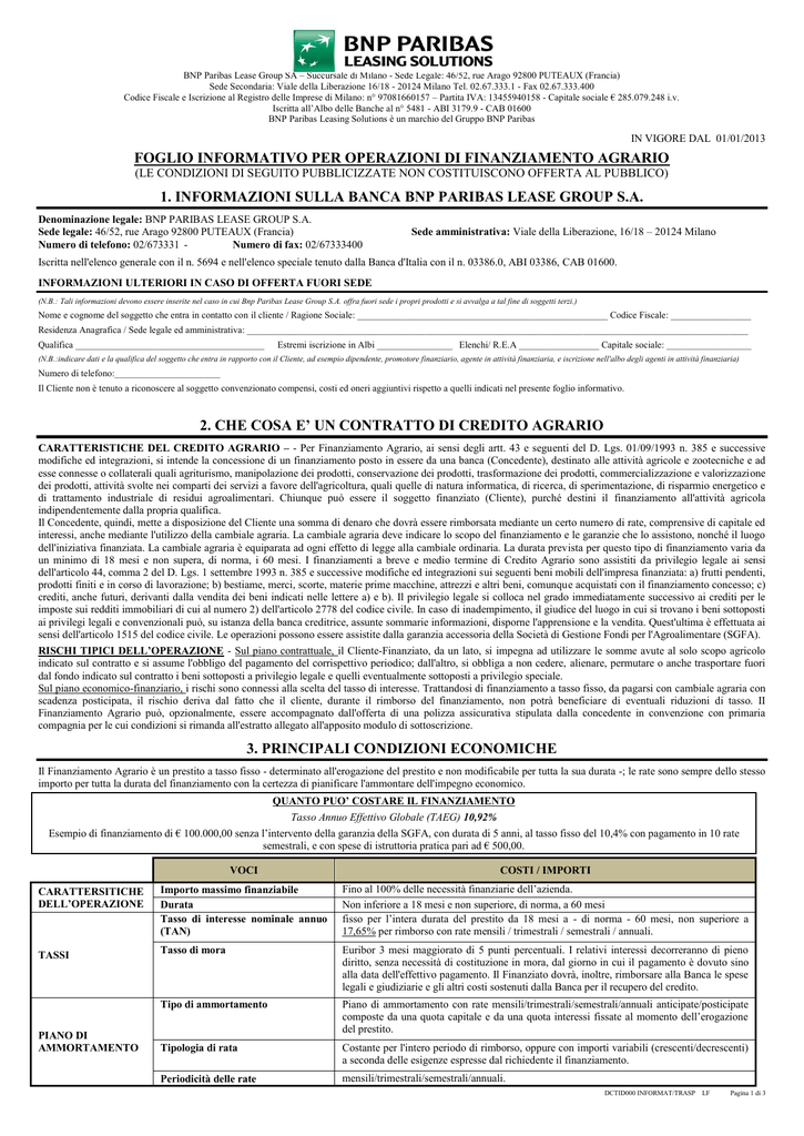 Bnp Paribas Lease Group Sa - thaqabia