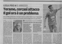 IlCentro_06-10-15 - Teramo Calcio 1913