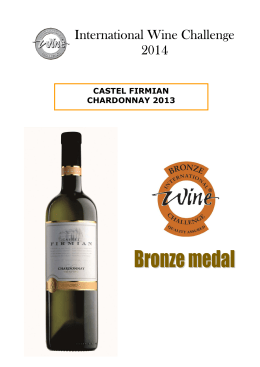 Castel Firmian Chardonnay 13_bronze_International