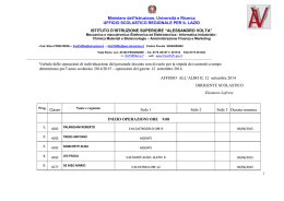 Ministero dell`Istruzione, Universit&agrave; e Ricerca UFFICIO