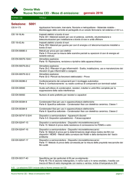 Norme pubblicate nel mese