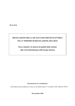Testo in formato PDF - Autorit&agrave; per l`energia elettrica e il gas