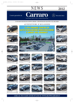 il pi&ugrave; grande centro di auto d`occasione mercedes