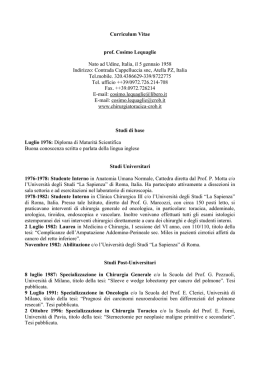 Curriculum