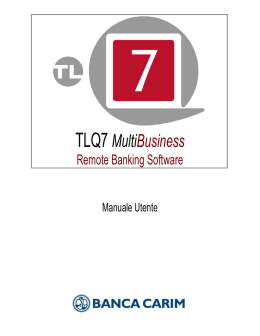 TLQ7 MultiBusiness Remote Banking Software