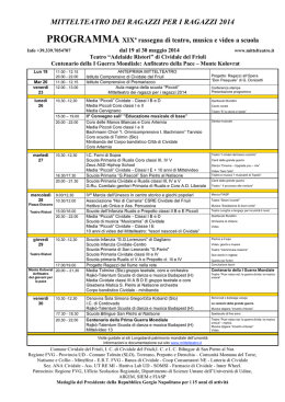 Programma-MITTEL 14 ultimo - Comune di Cividale del Friuli