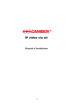 Manuale d ́installazione