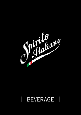 Scarica il catalogo beverage