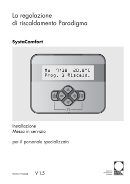 La regolazione di riscaldamento Paradigma