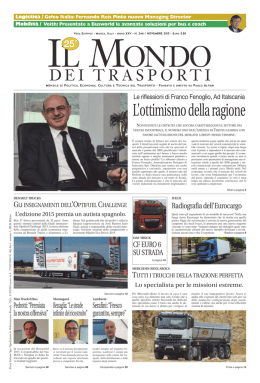 Novembre 2015 - Il Mondo dei Trasporti