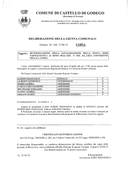 deliberazione di giunta comunale n. 34 del 17-04