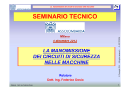 La manomissione dei circuiti di sicurezza nelle macchine