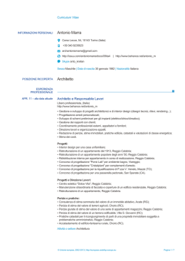 Curriculum Europass