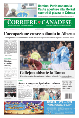 L`occupazione cresce soltanto in Alberta Le