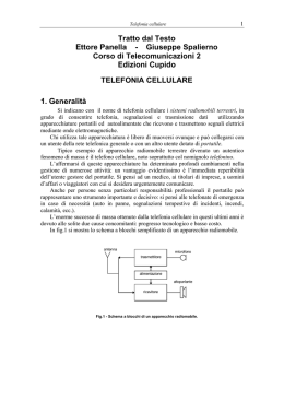 Telefonia cellulare - Prof. Ettore Panella