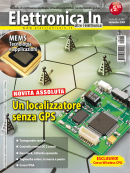 Un localizzatore senza GPS
