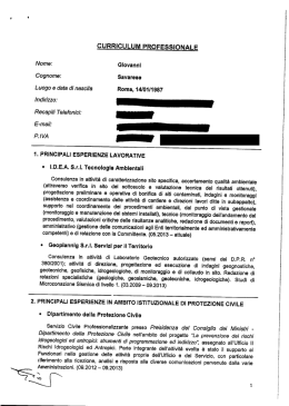 Savarese - La Presidenza del Consiglio dei Ministri