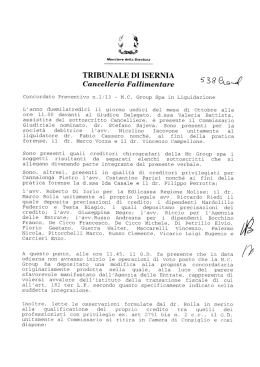 verbale di udienza 11/10/2013