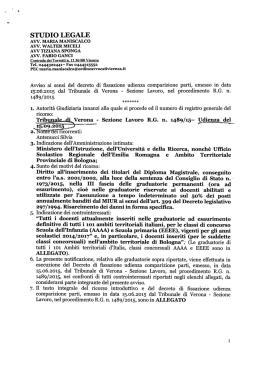 ANTENUCCI avviso - Ufficio scolastico regionale per l`Emilia