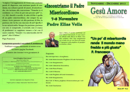 NOVEMBRE - DICEMBRE 2015