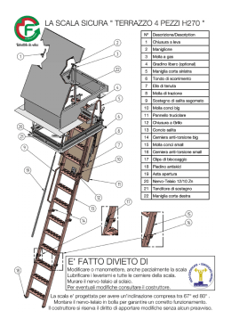 Manuale Terrazza Rigida H270