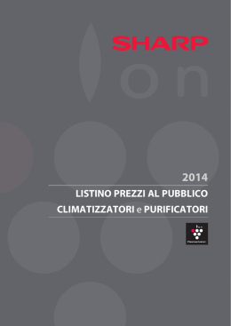 LISTINO PREZZI AL PUBBLICO CLIMATIZZATORI e