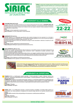 Scarica il pdf completo sulla Semina diretta su sodo