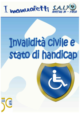 Invalidità civile e stato di handicap