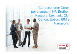 Cartucce toner Xerox per stampanti HP, Brother, Kyocera
