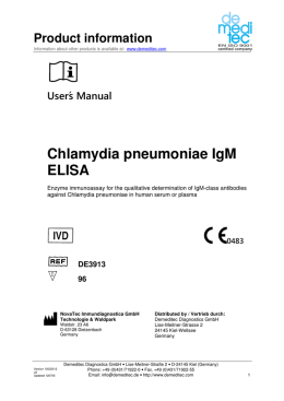 DE3913 Chlamydia pneumoniae IgM 120706 m