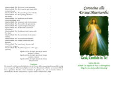 Misericordia di Dio, che ci doni la vita immortale,