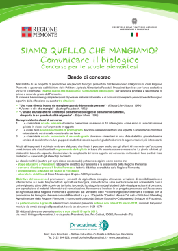 Siamo quello che mangiamo - Comunicare il