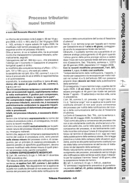 Visualizza il documento - Studio Legale Tributario Avv. Maurizio Villani