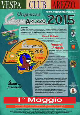 VESPA CLUB AREZZO - Comune di Arezzo