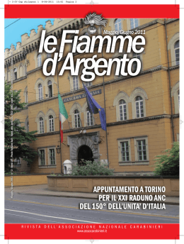 Maggio/Giugno - ANC Associazione Nazionale Carabinieri