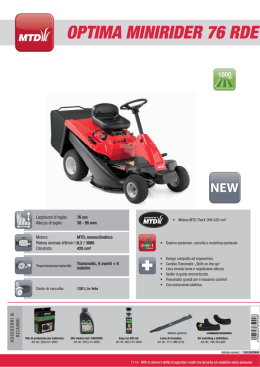 OPTIMA MINIRIDER 76 RDE