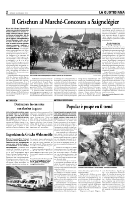 La Quotidiana, 8.8.2013
