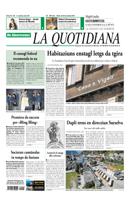La Quotidiana, 26.11.2013
