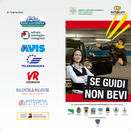 Il pieghevole del progetto
