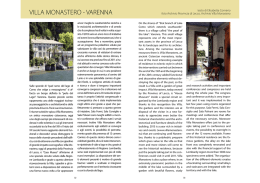 VILLA MONASTERO - VARENNA
