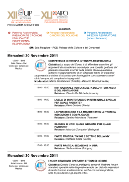 Scarica il primo annuncio - Associazione Italiana Pazienti BPCO