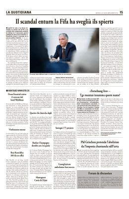 La Quotidiana, 18.6.2015