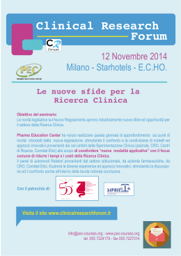 Clinical Research Forum