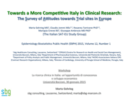Towards a More Comperrve Italy in Clinical Research: